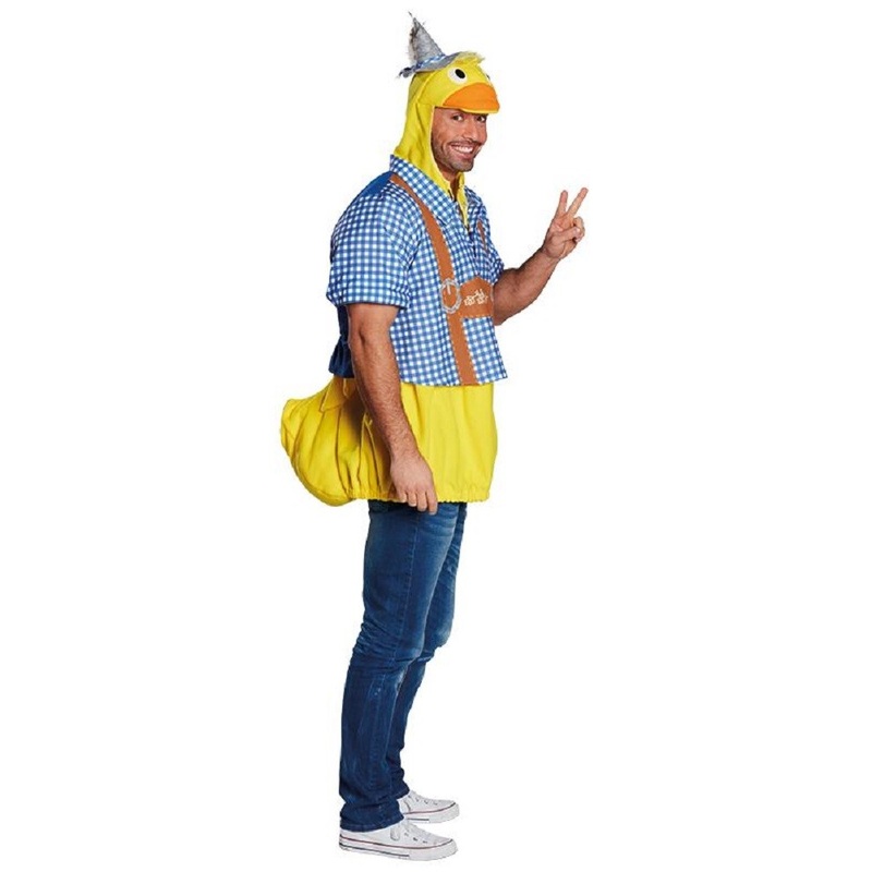 Wiesn Gaudi duck costume for men S