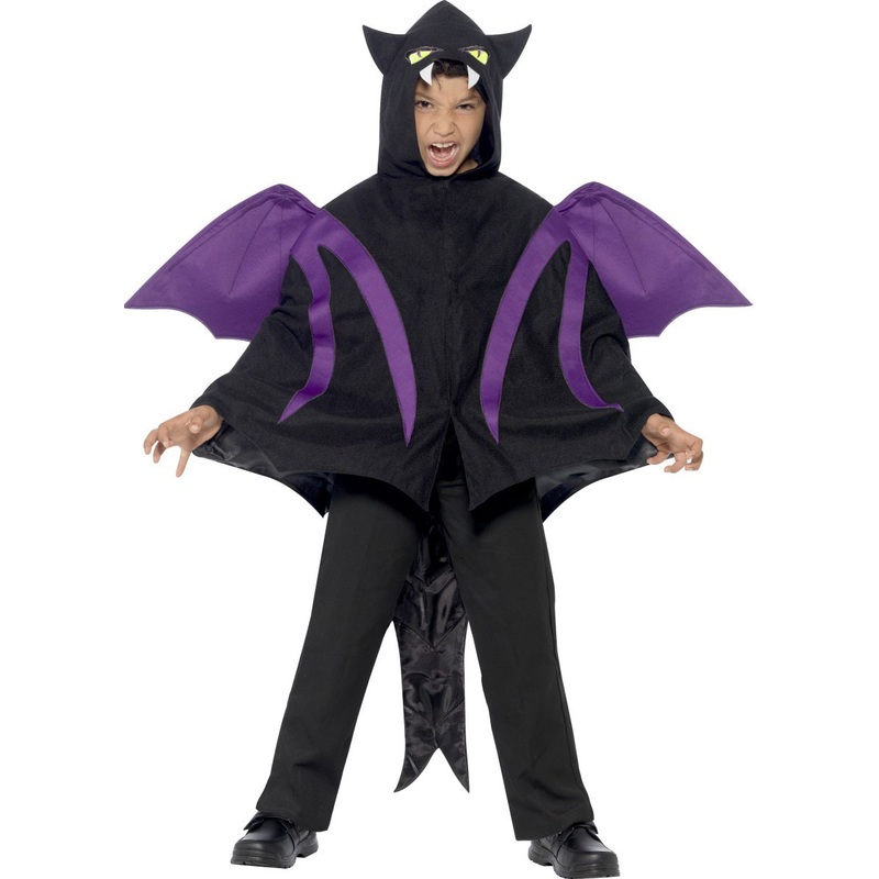 Bat children's poncho S-M