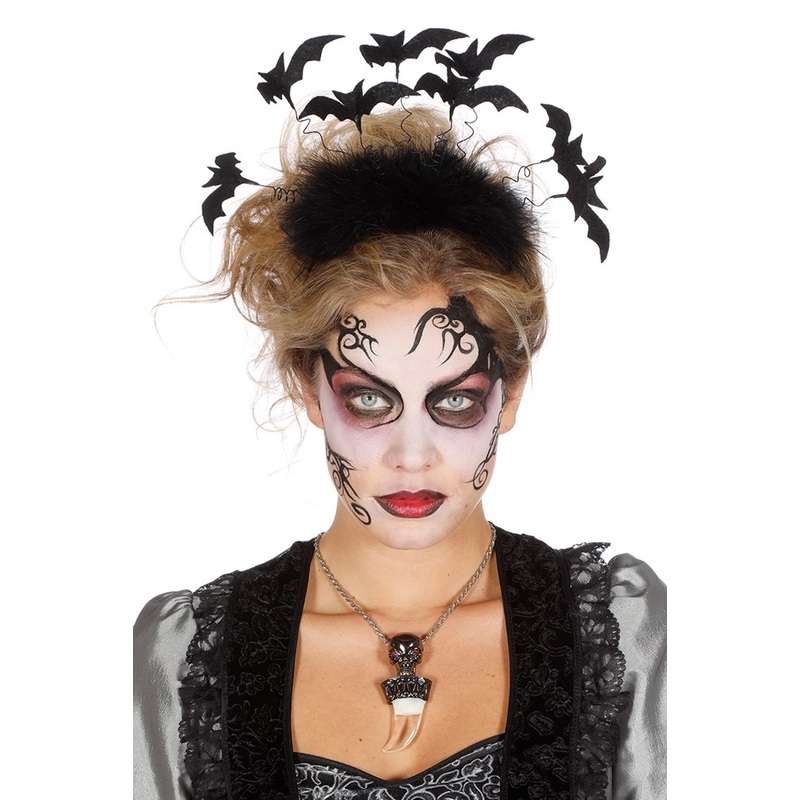 Bat swarm plush diadem