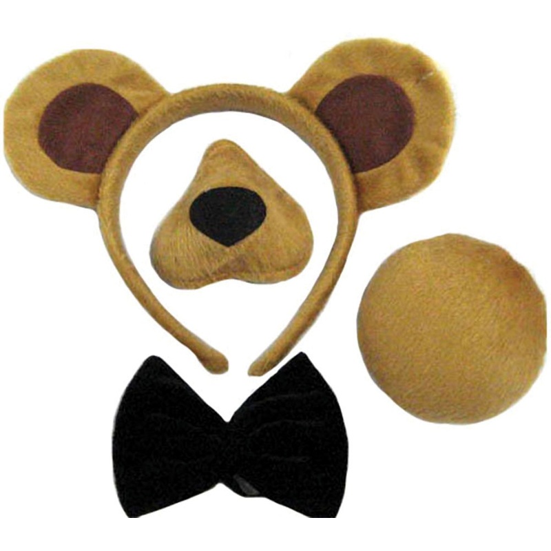 Bear costume set 4 pieces