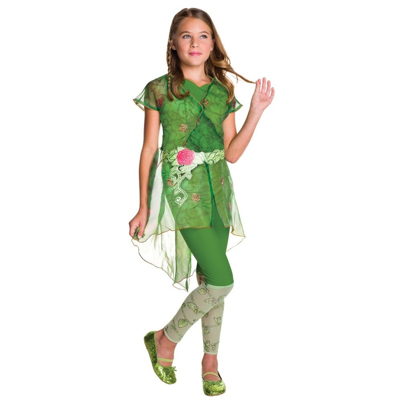 DC Hero Poison Child Costume Green S