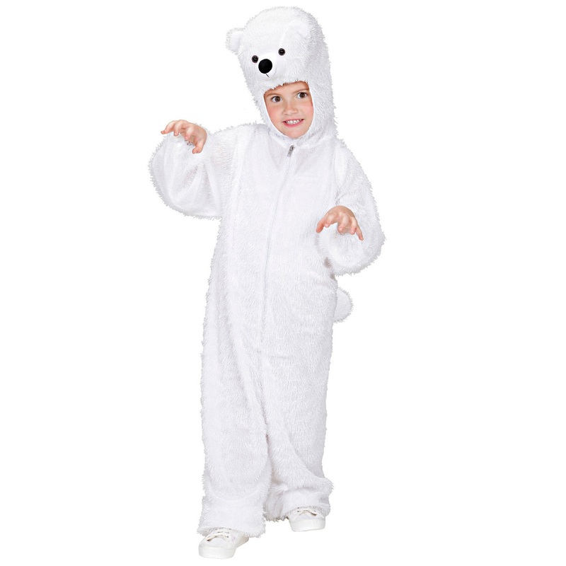 Fluffy Evi polar bear children's overall 113