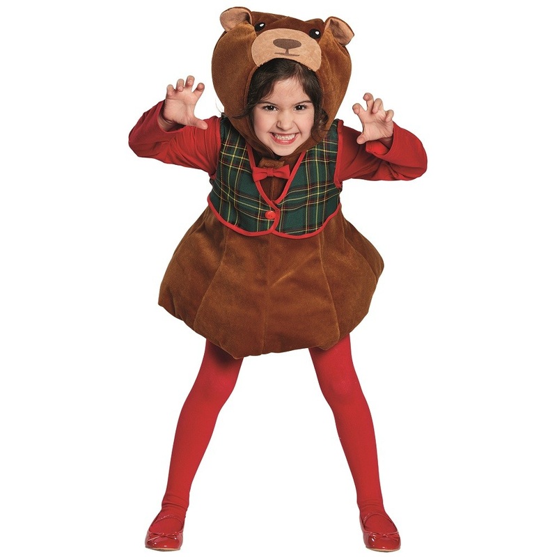 Little fine bear child costume 98