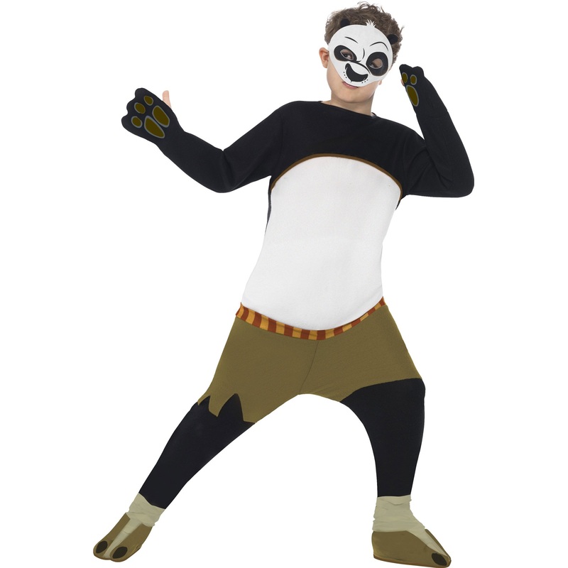 Martial arts bear boy costume