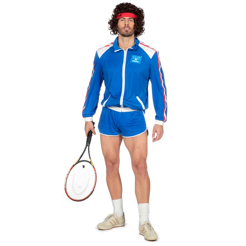 Men's 80's tennis costume 48
