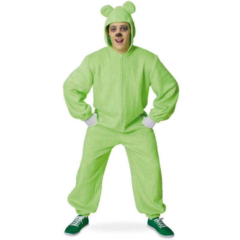 Plush bear Greeny unisex costume M