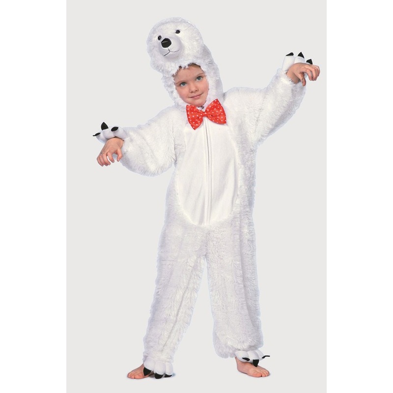 Polar bear child costume 92