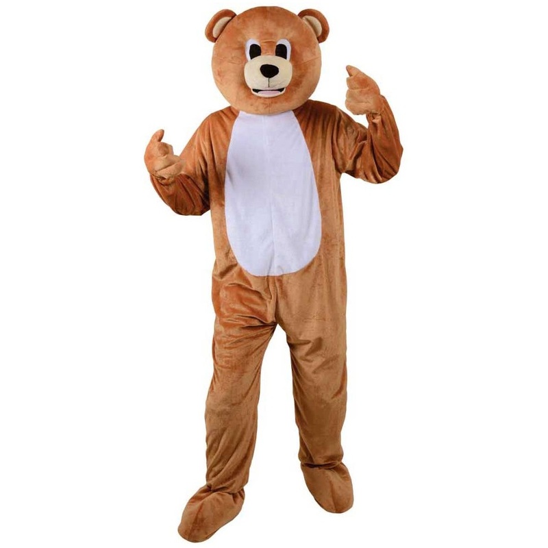 Teddy bear mascot costume