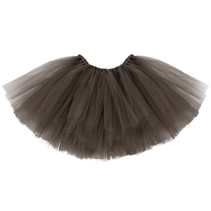 Tutu Pia with bow brown