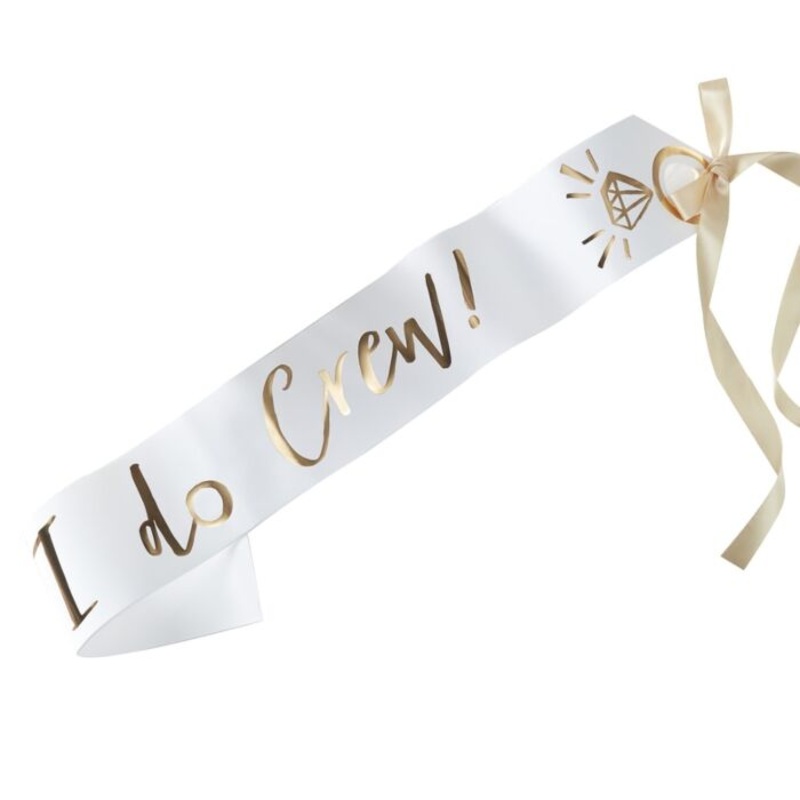 6 I do Crew sashes 75cm