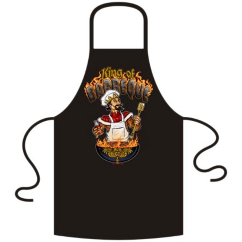 Black King Of BBQ Apron