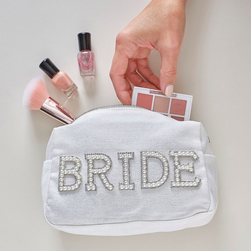 Bride cosmetic bag 20cm x 12cm