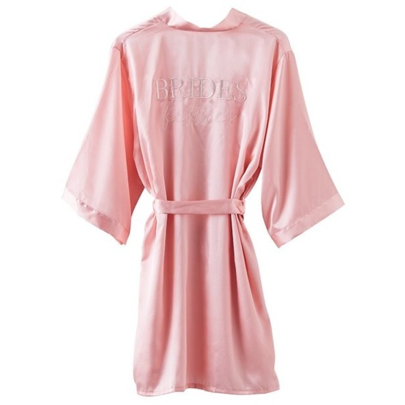 Brides Besties JGA bathrobe pink