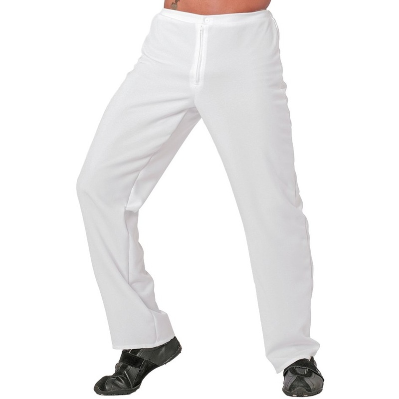 Classic men's trousers in white 50