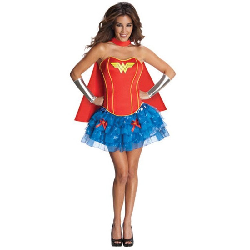 Wonder woman costume with emblem XS