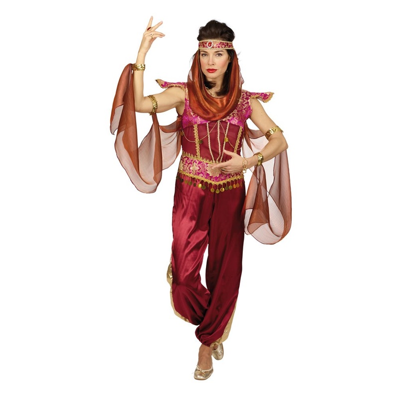 Arab princess Amira costume with veil 32-34