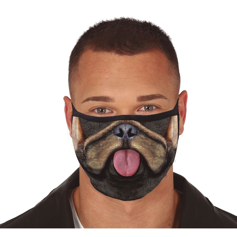 Boxer dog mouth and nose mask