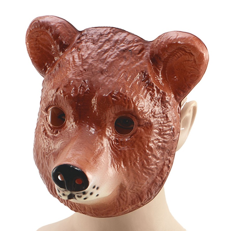 Brown bear mask