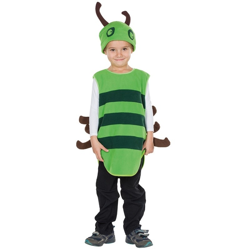 Caterpillar constantly hungry children's costume 86