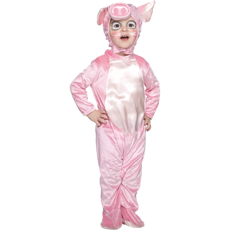 Children baby pig costume 80