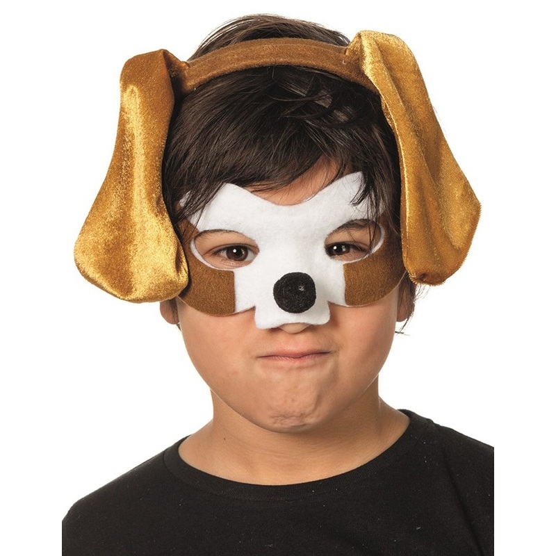 Children's dachshund dog mask