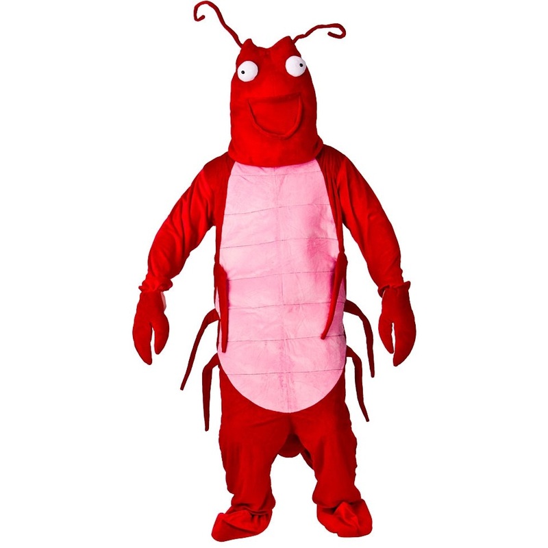 Cooked red lobster costume