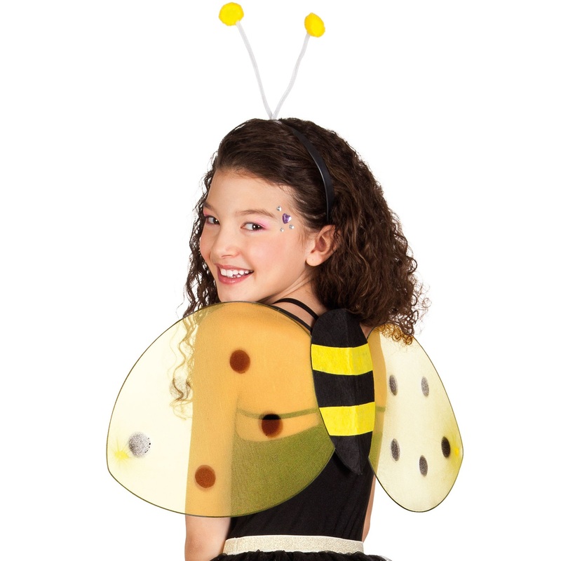 Cute bees wings and headband for kids