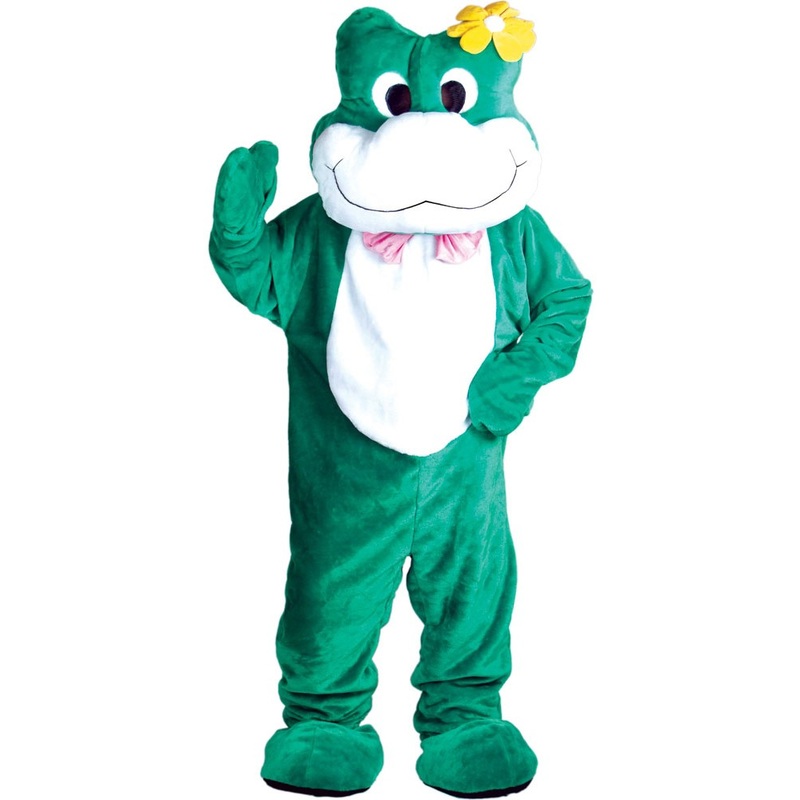 Flora frog mascot costume