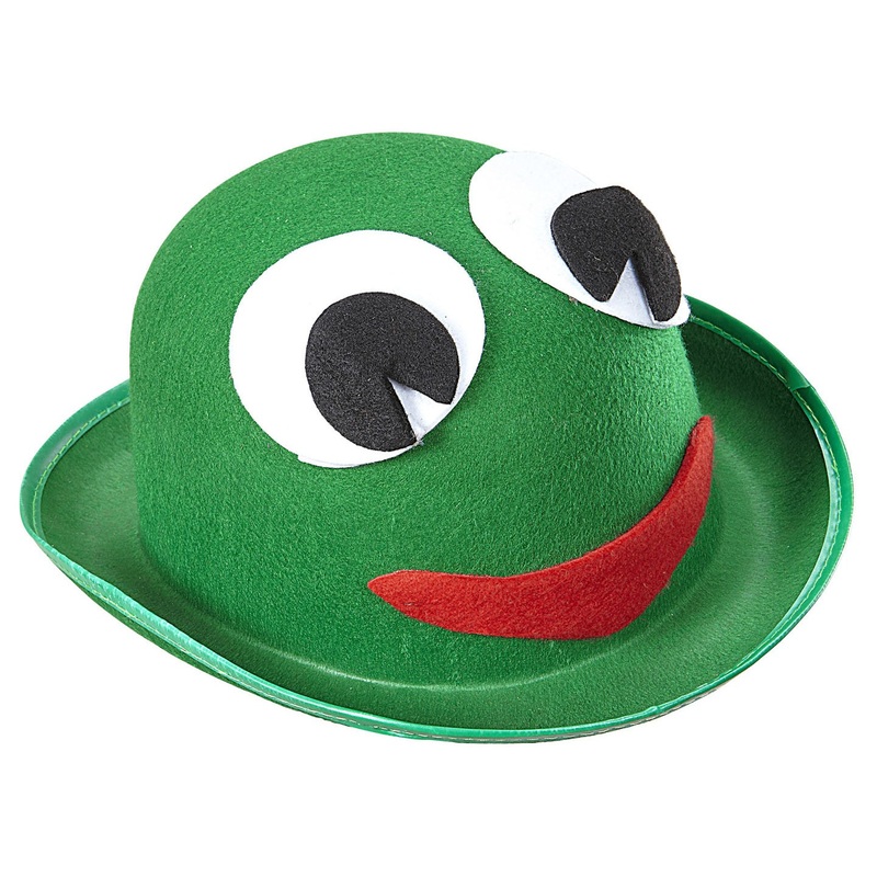 Funny frog melon hat