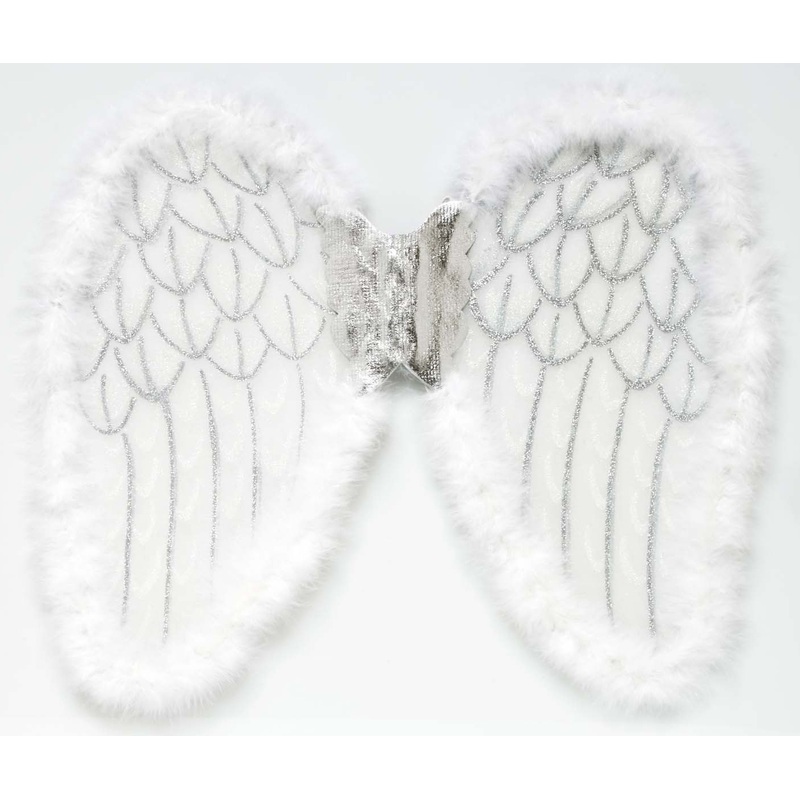 Glittering angel wings 50x40cm