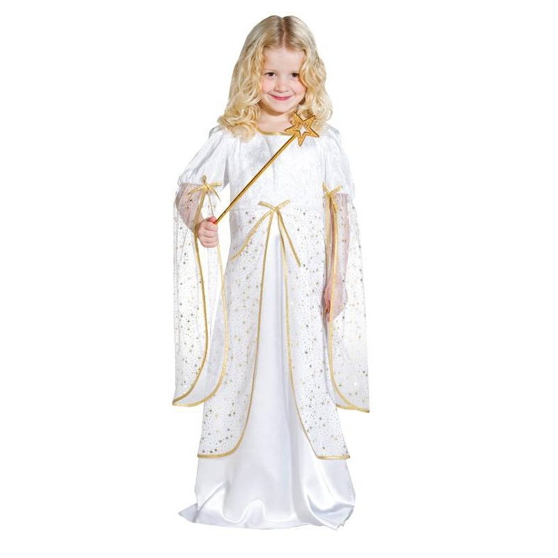 Golden angel costume for children 116