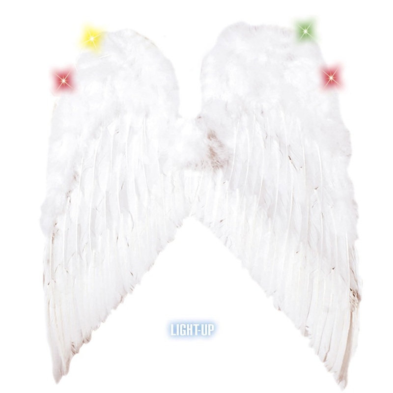 Heavenly glowing angel wings 55 x 48cm