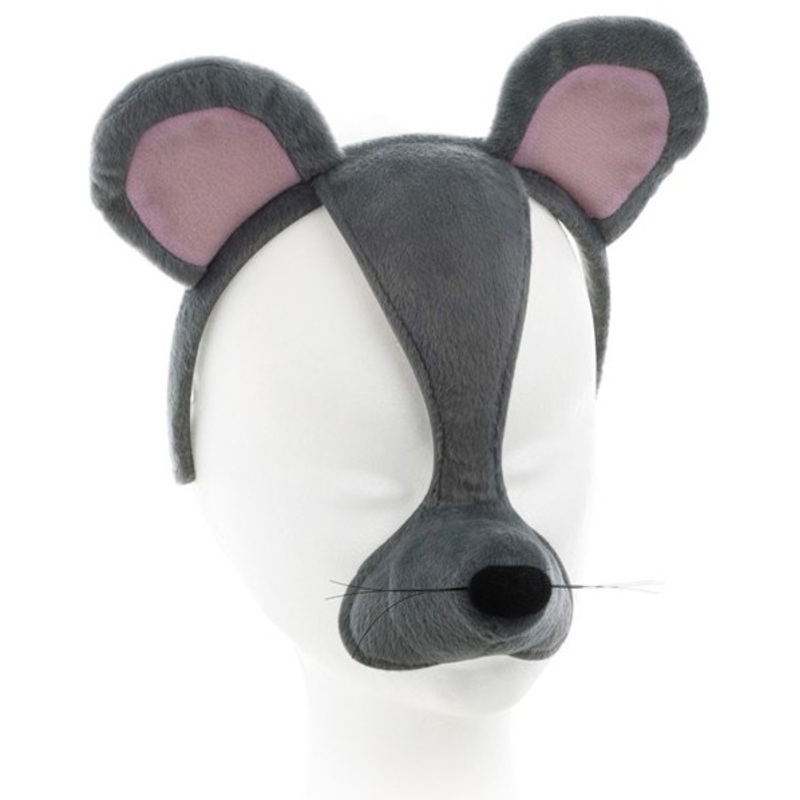 Mausinho mouse masks headband with sound