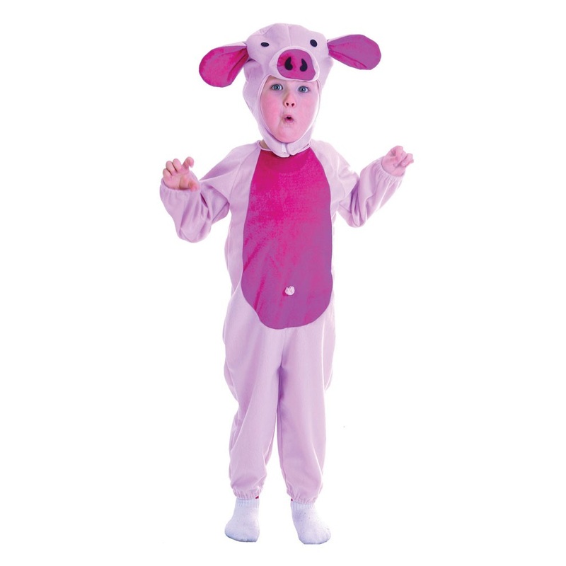 Mini kids pig costume