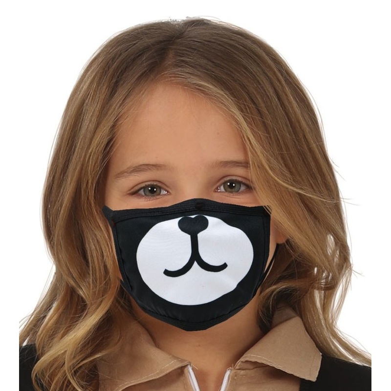 Mouth nose mask dog for children