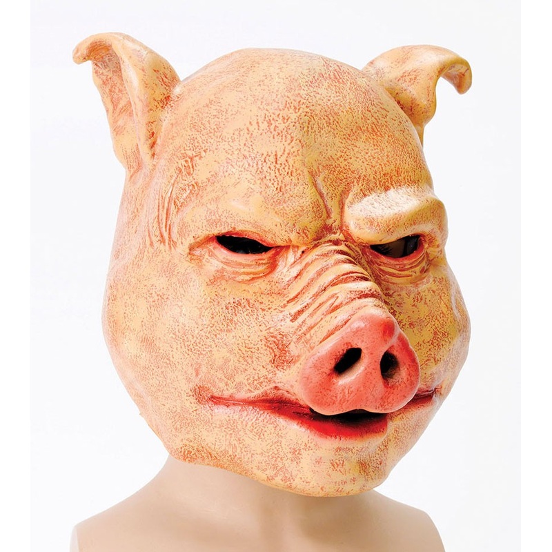 Pig horror mask skin tone