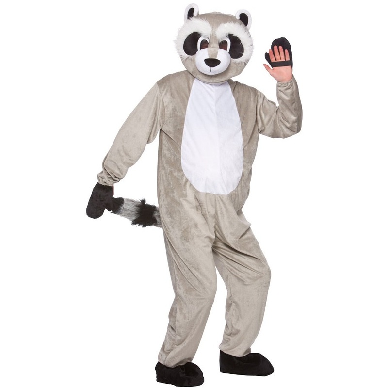 Raccoon unisex full body costume