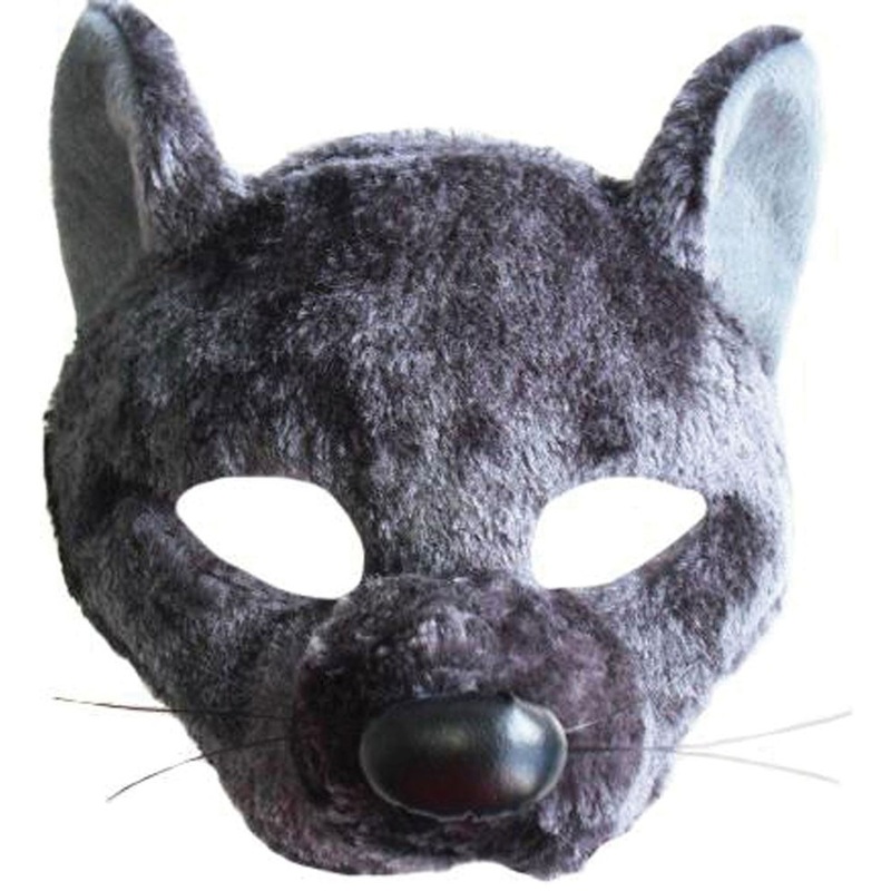 Ratzy rat mask with sound effect