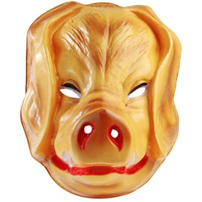 Scary pig mask