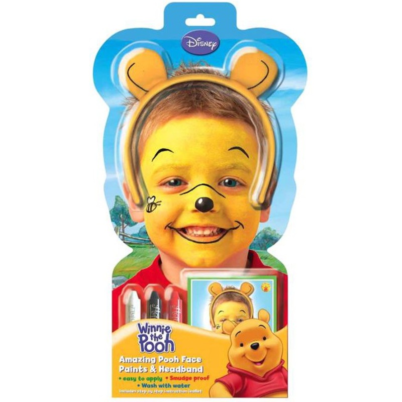 Winnie the Pooh headband and make-up set