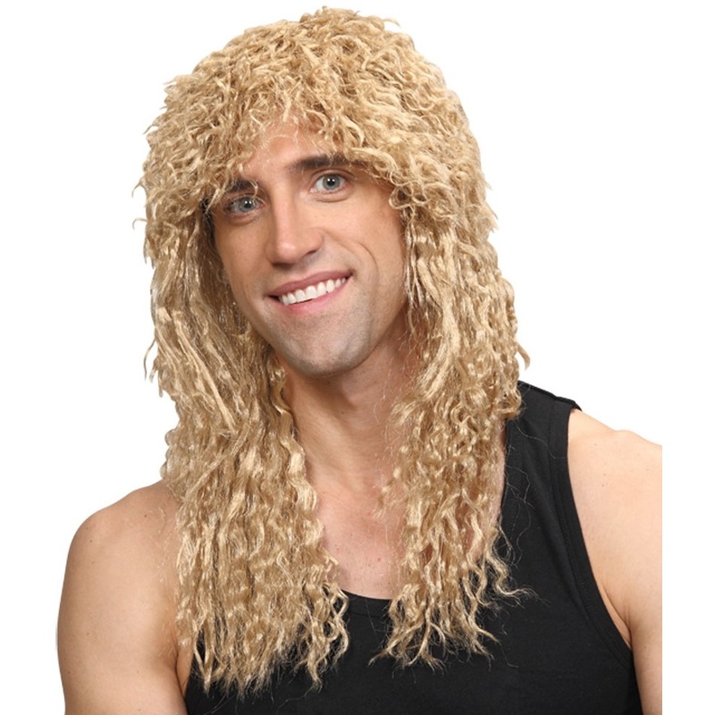 80s Assi rock star wig