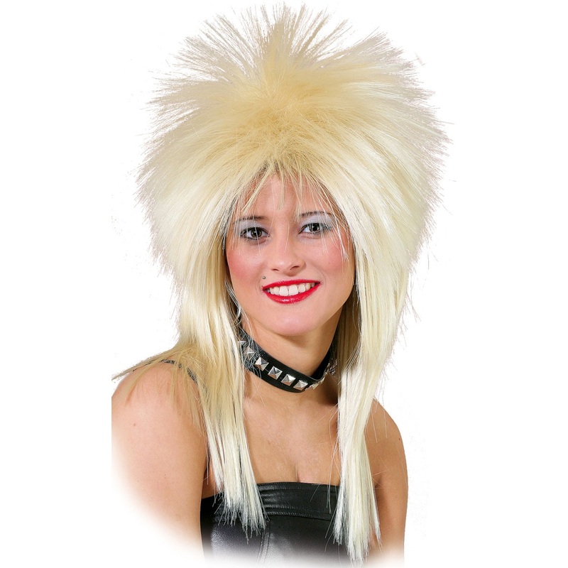 Adjustable Rockstar Wig Blond