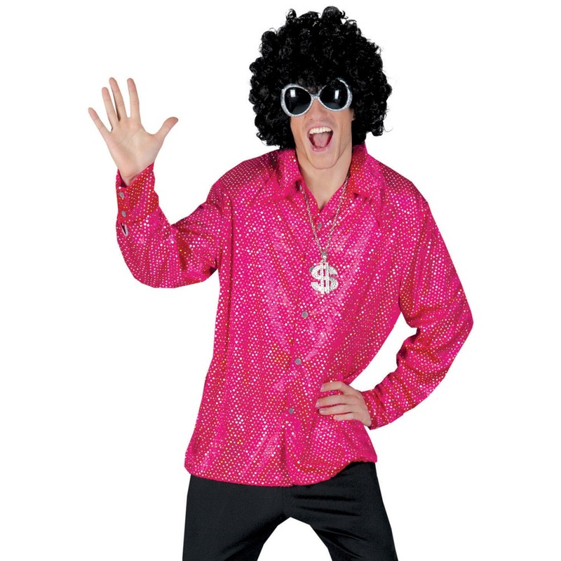 Boogie men's shirt pink 48-50