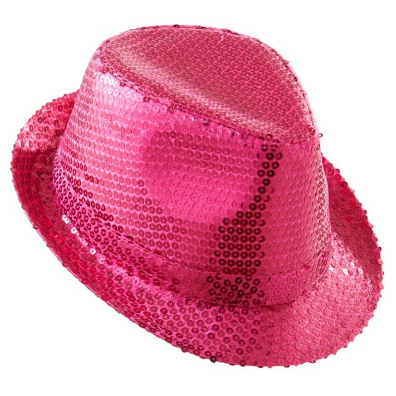 Glamor sequin fedora hat