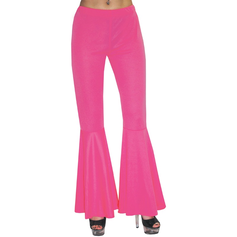 Hippie flared pants Eva women pink 36-38