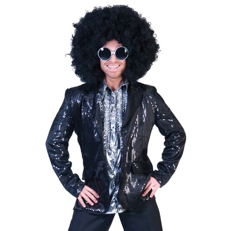 Jimi disco jacket in black 48-50