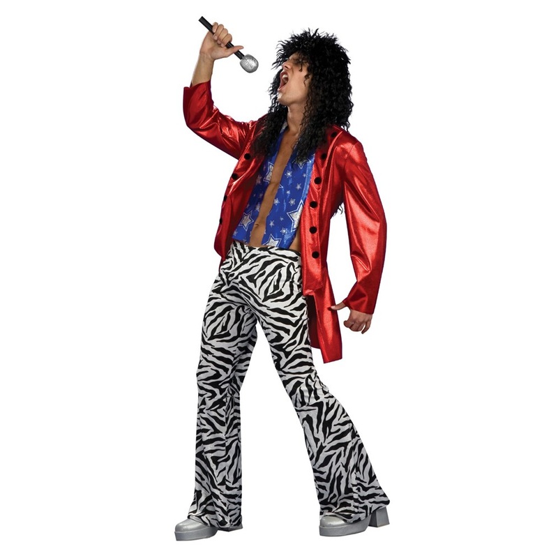 Rockstar 80s men's costume