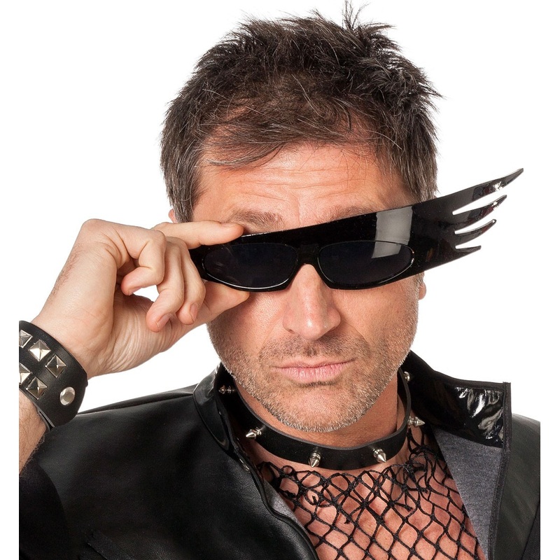 Stylish punk glasses