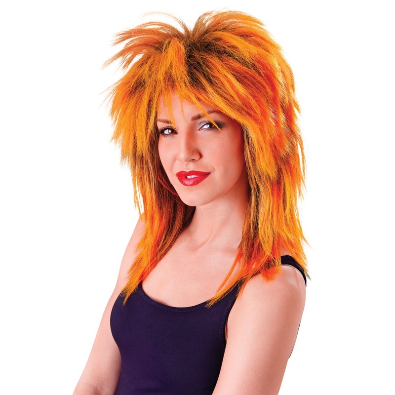 Tina T. rock tube wig