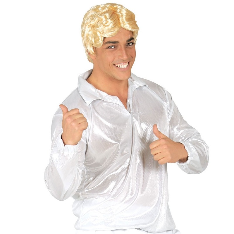 White party dancer men shirt